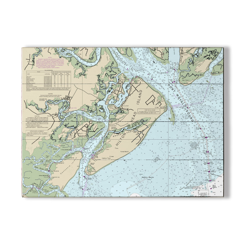 Longshore Tides Viggo Hilton Head Island Sc Graphic Art Print On Wood Wayfair
