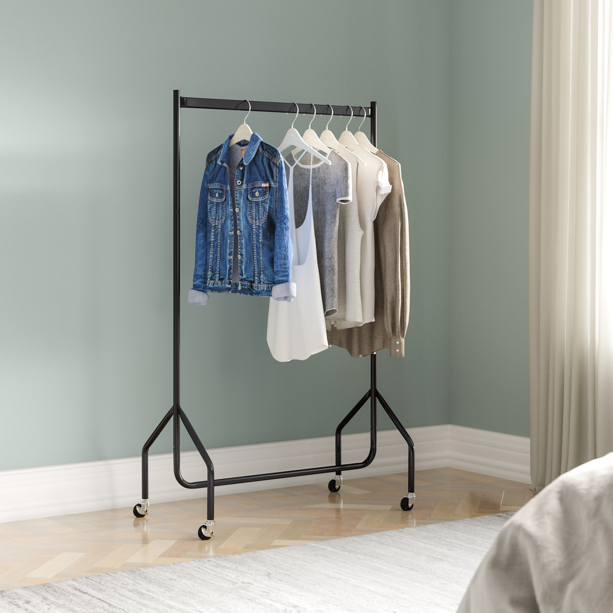 Wayfair Basics Heavy Duty 90cm Wide Clothes Rack Reviews