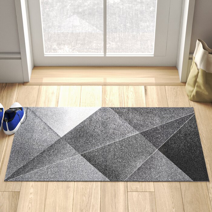 Zipcode Design Siena Grey/Black Rug & Reviews | Wayfair.co.uk