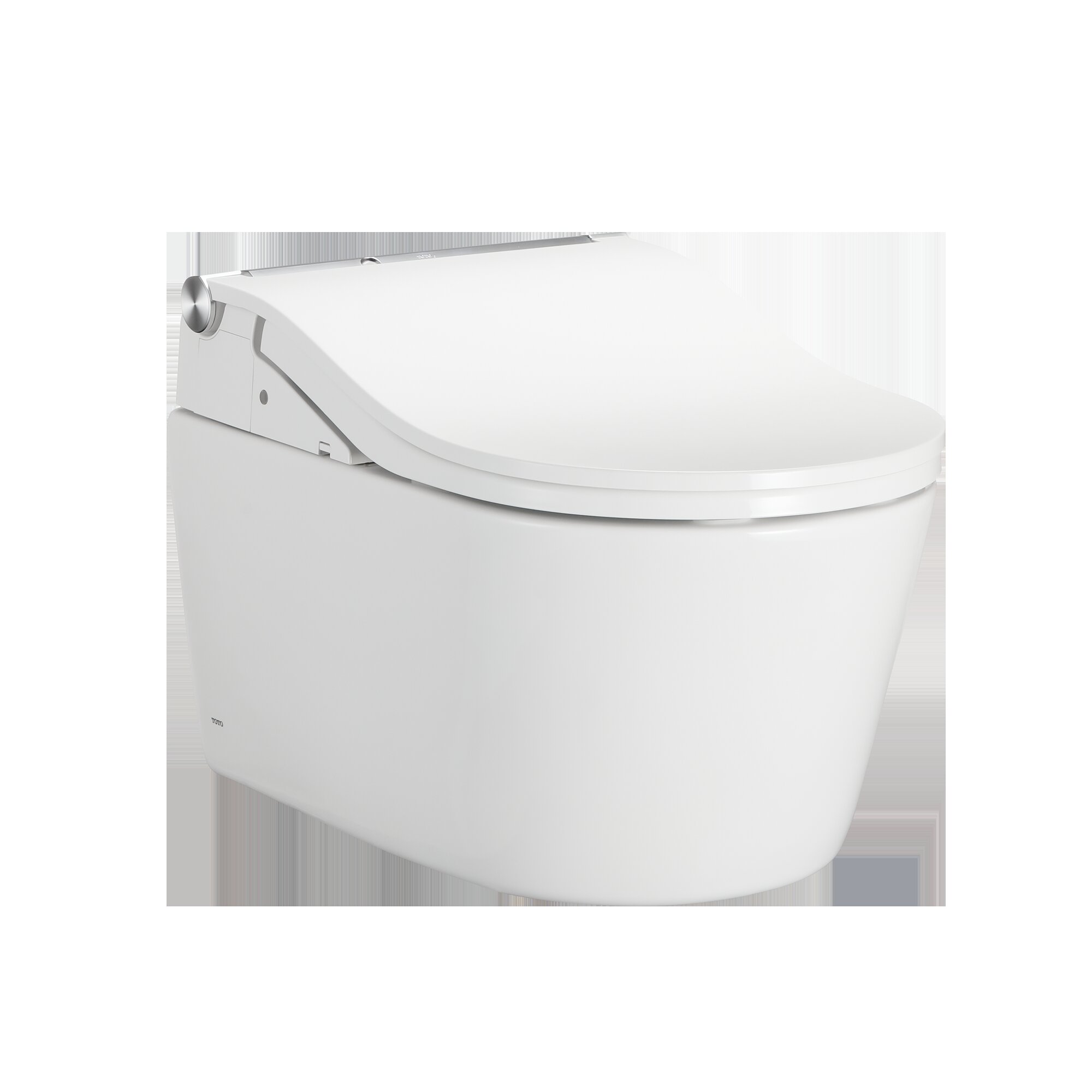 Toto Dual Flush Elongated Wall Mounted With Tornado Flush Seat Included Wayfair