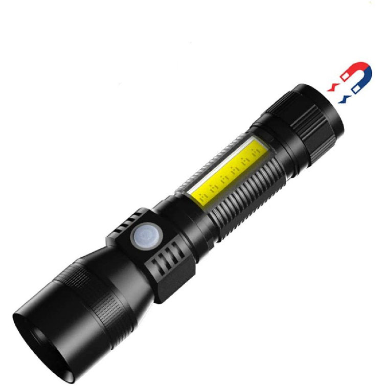 4 X NEW 3XD HEAVY DUTY FLASHLIGHT OUTDOOR LIGHT TORCH CAMPING BRIGHT MAGNETIC 