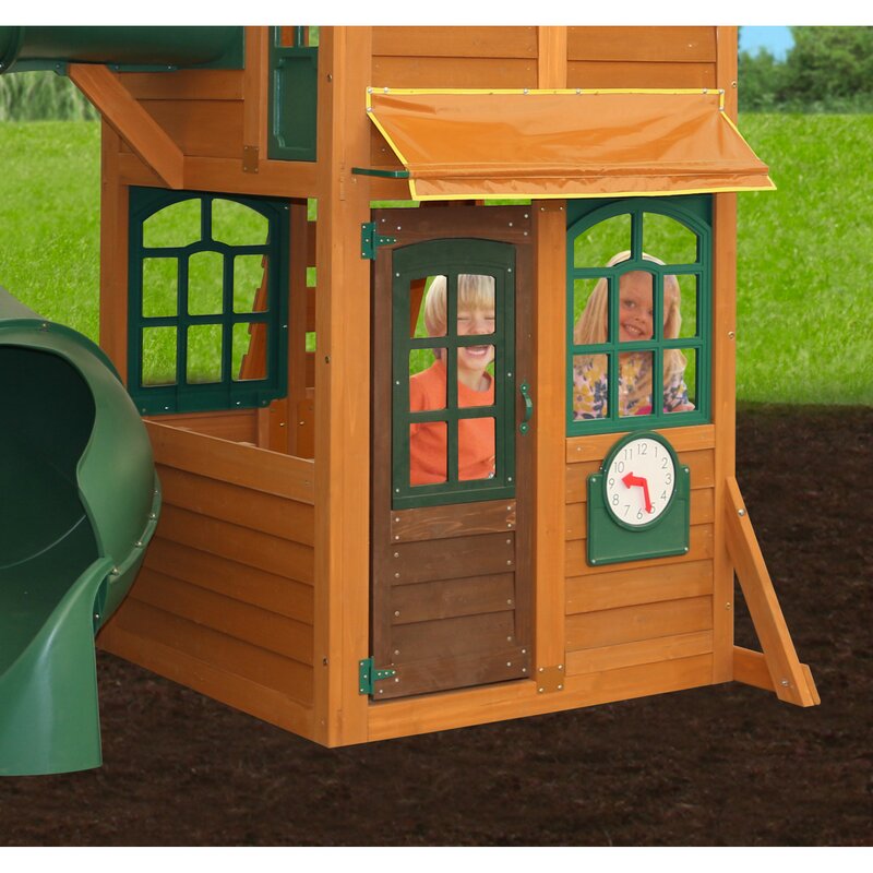 kidkraft cloverdale wooden playset