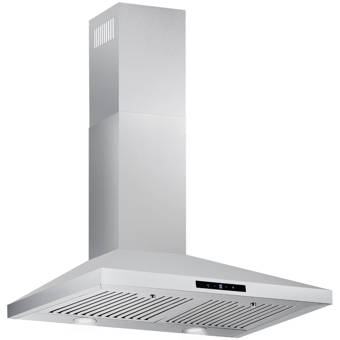 Winflo 30 520 Cfm Convertible Wall Mount Range Hood Reviews Wayfair
