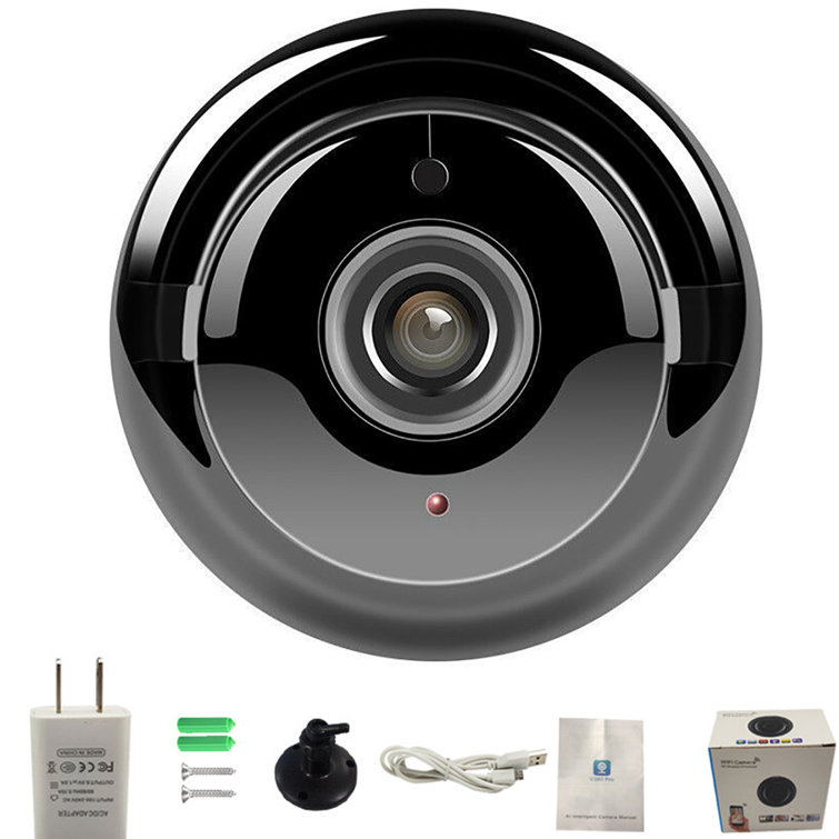 360 Panoramic Voice Intercom Gleders Wireless Mini WiFi IP Camera HD 1080P Smart Home Security Camera Night Vision 