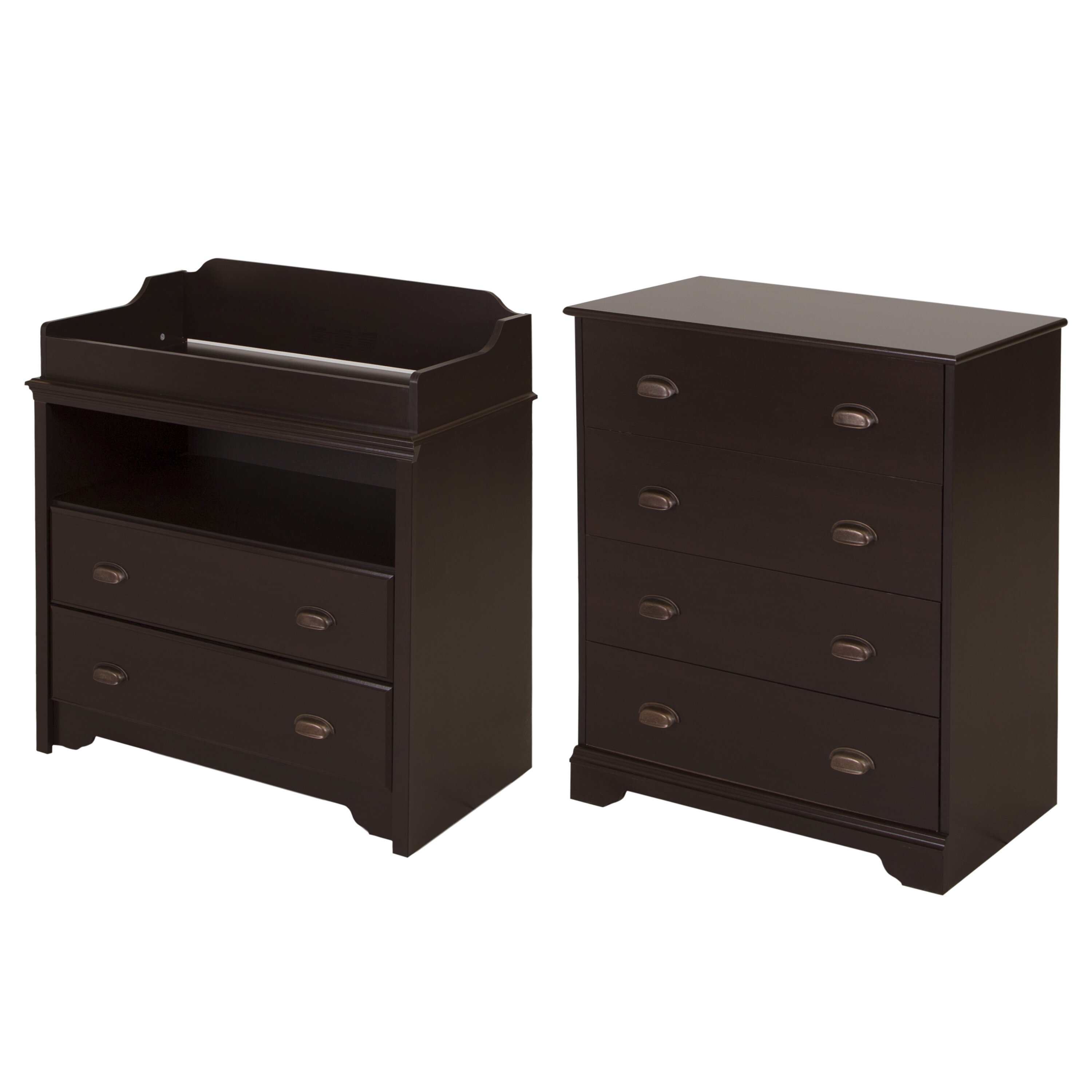 south shore furniture changing table dresser