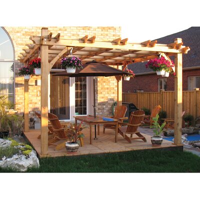 Rectangular Shaped Pergolas You'll Love in 2020 | Wayfair