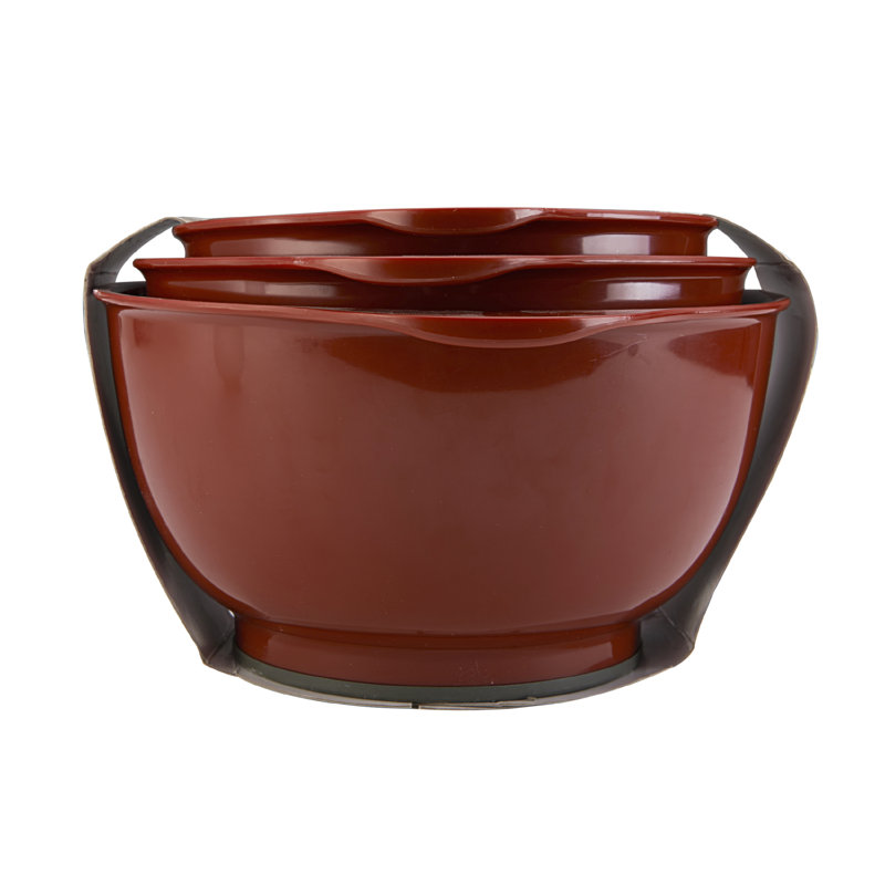 3 Piece Plastic Mixing Bowl Set
