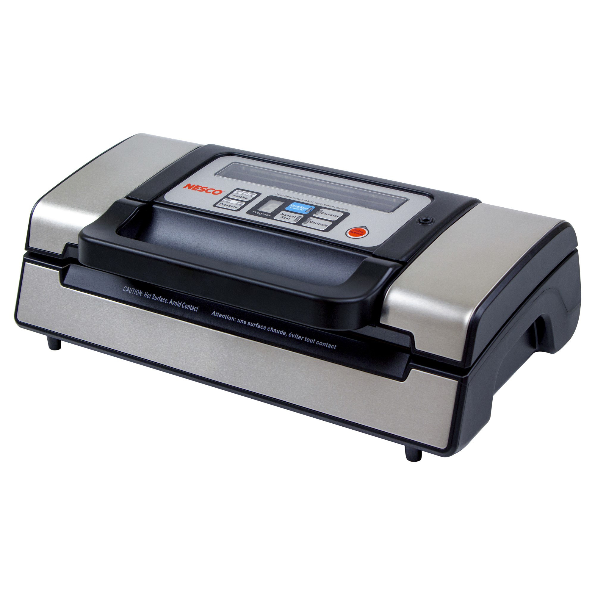how to use nesco deluxe vacuum sealer