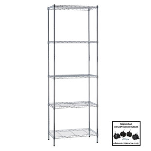 Chrome Bathroom Shelving Unit Wayfair Co Uk Bathroom 181cm 5 Shelf Shelving Unit