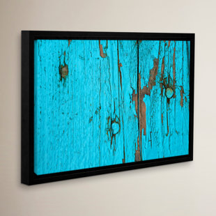 Turquoise Bathroom Wall Art Wayfair Turquoise Paint Framed Photographic Print