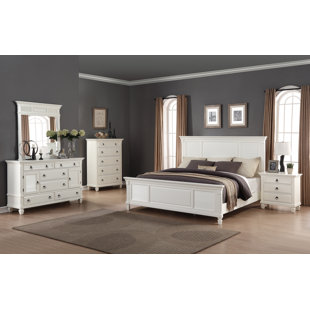 Go to store & view more images Roundhill Furniture Regitina King Platform Configurable Bedroom Set