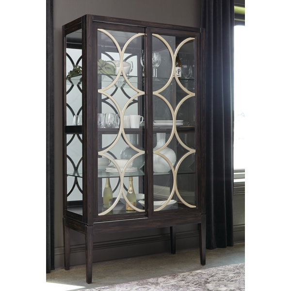 2 Door Curio Cabinet Wayfair