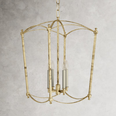 Olive 4-Light Lantern Chandelier