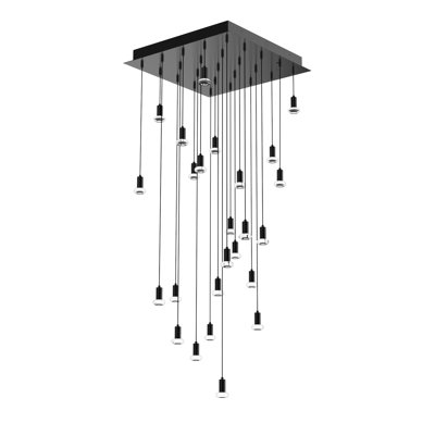 Seraph Cluster Pendant Blackjack Lighting Finish: Matte Black