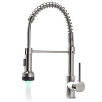Wayfair | Brushed Nickel Kitchen Faucets