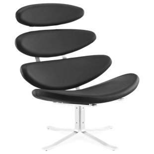 Go to store & view more images Orren Ellis Beames Leather Lounge Chair