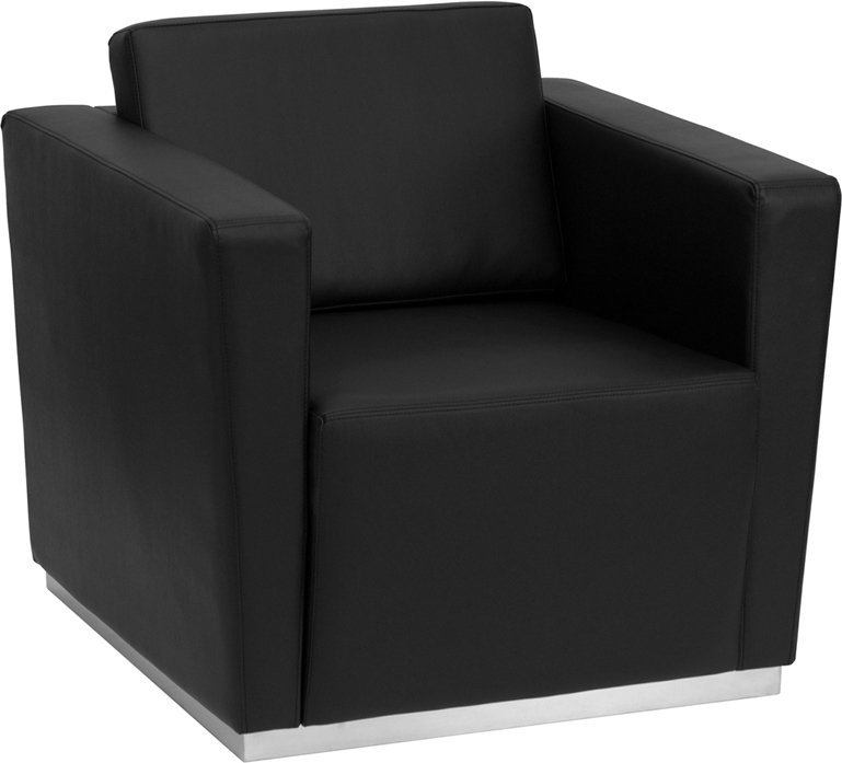 Orren Ellis Wheatley Leather Office Guest Chair Wayfair