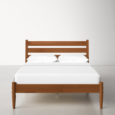 Ashlie Queen Size Solid Wood Bed