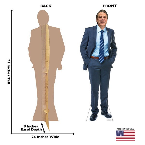 Advanced Graphics Governor Andrew Cuomo Cardboard Standup Wayfair