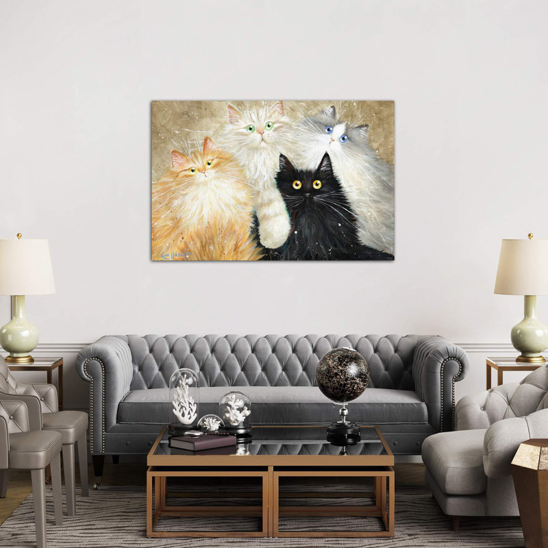 East Urban Home Die Flauschige Bande The Fluffy Gang By Kim