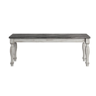 Go to store & view more images Lark Manor Nathalie Wood Bench