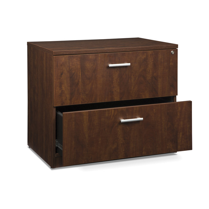 Ebern Designs Gerth Locking 2 Drawer Lateral Filing Cabinet