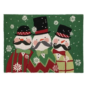 Snowstache Hook Area Rug