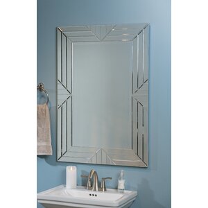 Rectangle Beveled Edged Wall Mirror