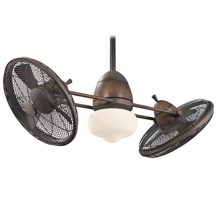 42 Gyro 3 Blade Led Ceiling Fan Light Kit Included