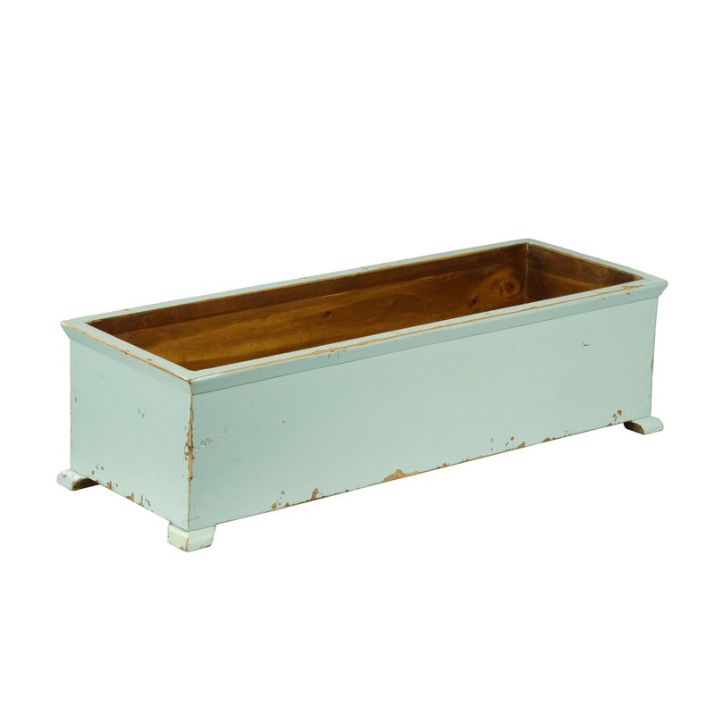 Antique Revival Pine Planter Box & Reviews | Wayfair