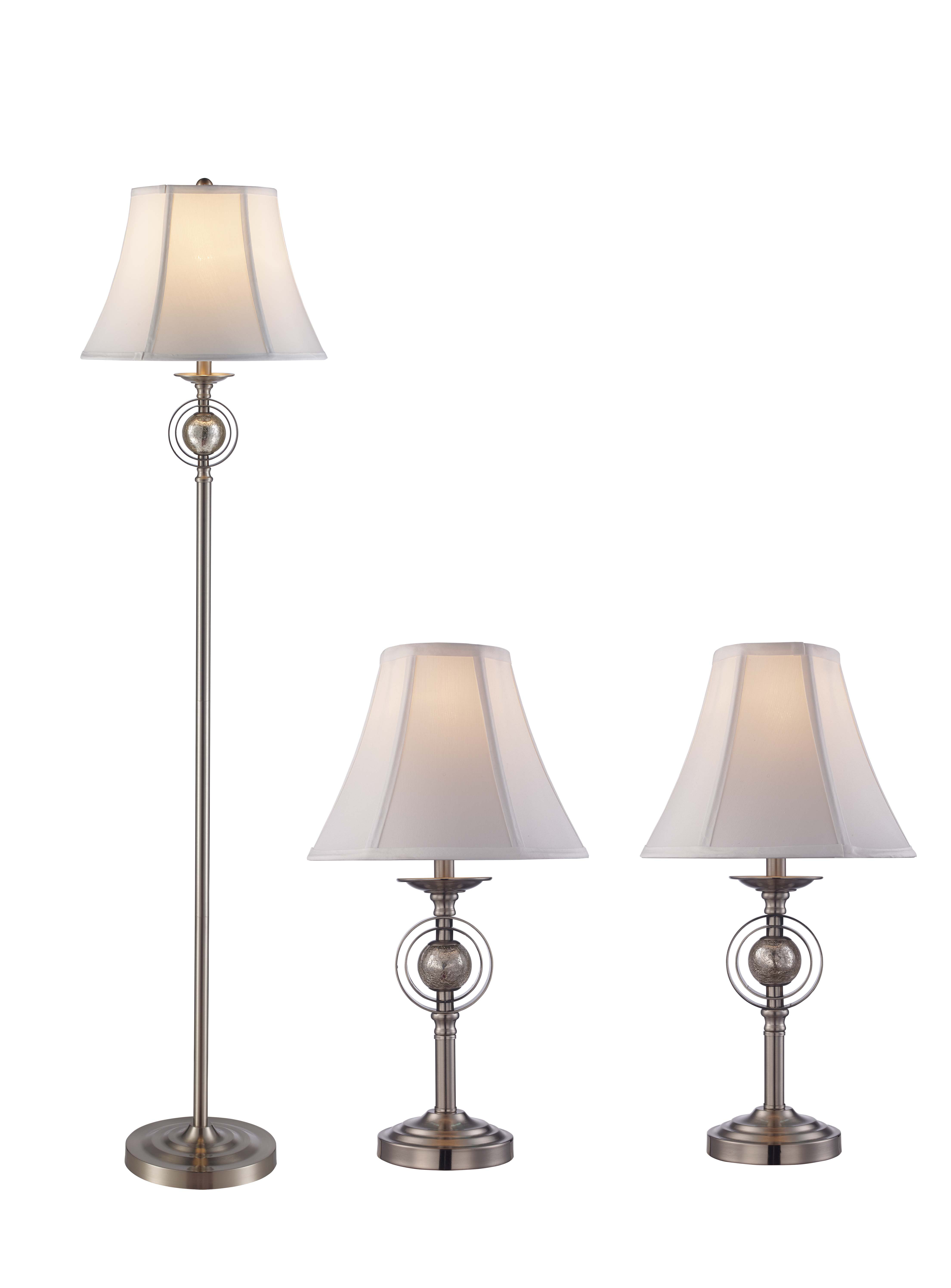 matching standard and table lamps