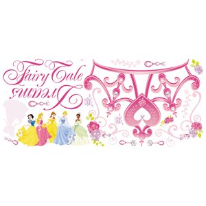 Deco Disney Princess Crown Giant Wall Decal