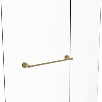 Reidar 20 Towel Bar For Glass Shower Door Winston Porter Finish