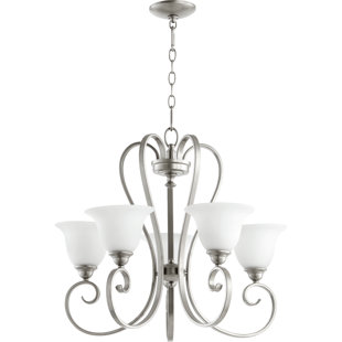 Go to store & view more images Loomis 5-Light Shaded Chandelier by Charlton Home