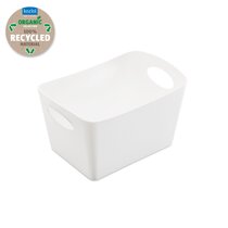Koziol STORAGE BOX Boxxx M Box Crate Basket Plastic Organic Deep Grey 3.5L 