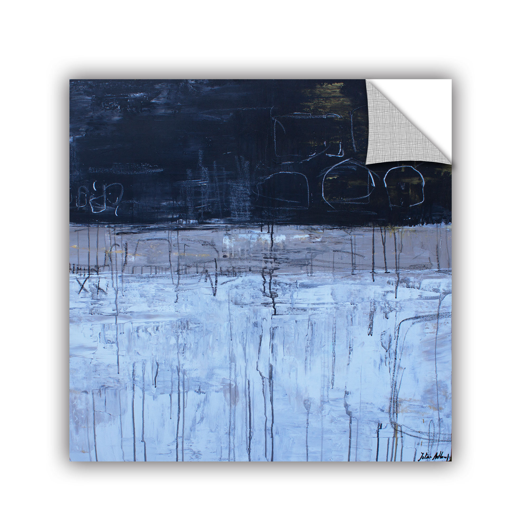 36 x 36 ArtWall Herb Dickinsons Wrought III Art Appeelz Removable Graphic Wall Art