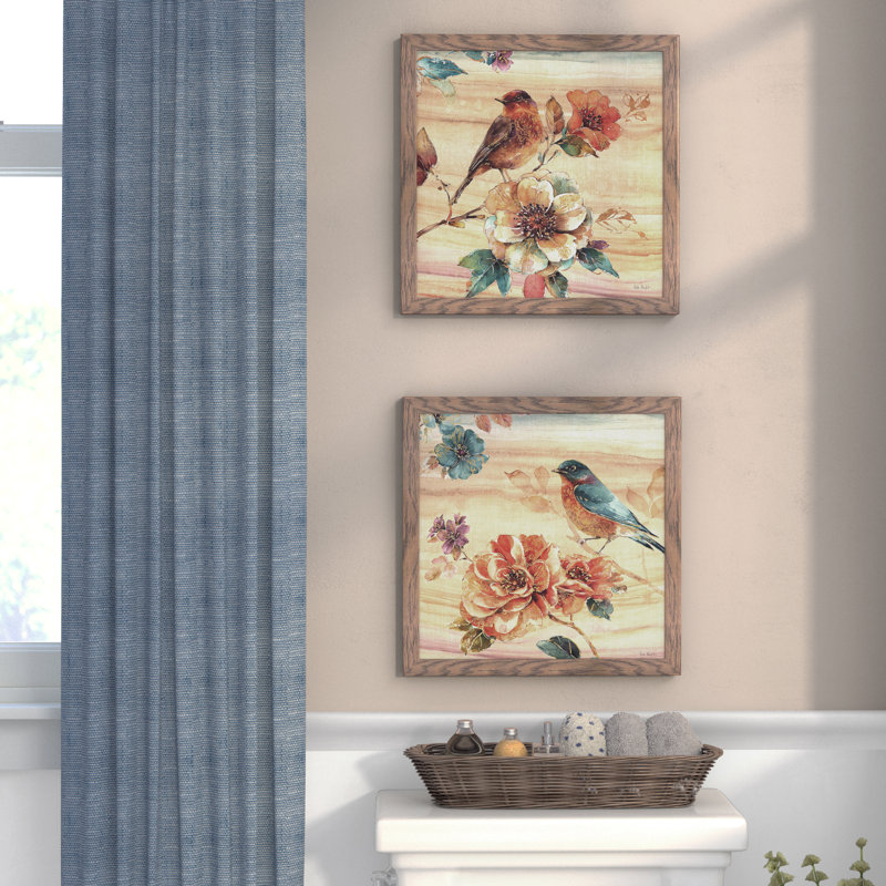 Ophelia Co Spiced Nature Ii 2 Piece Framed Watercolor