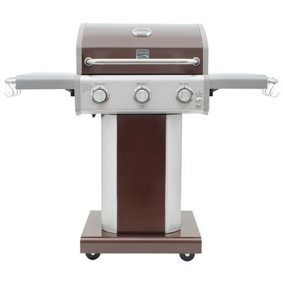 Kenmore 3Burner Propane Gas Grill with Side Shelves Kenmore
