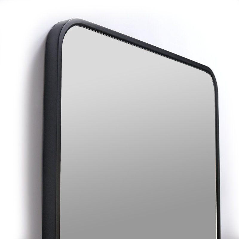 Glass Warehouse Radius Corner Modern Contemporary Bathroom Vanity Mirror Reviews Wayfair