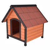 arf frame dog house with dark frame