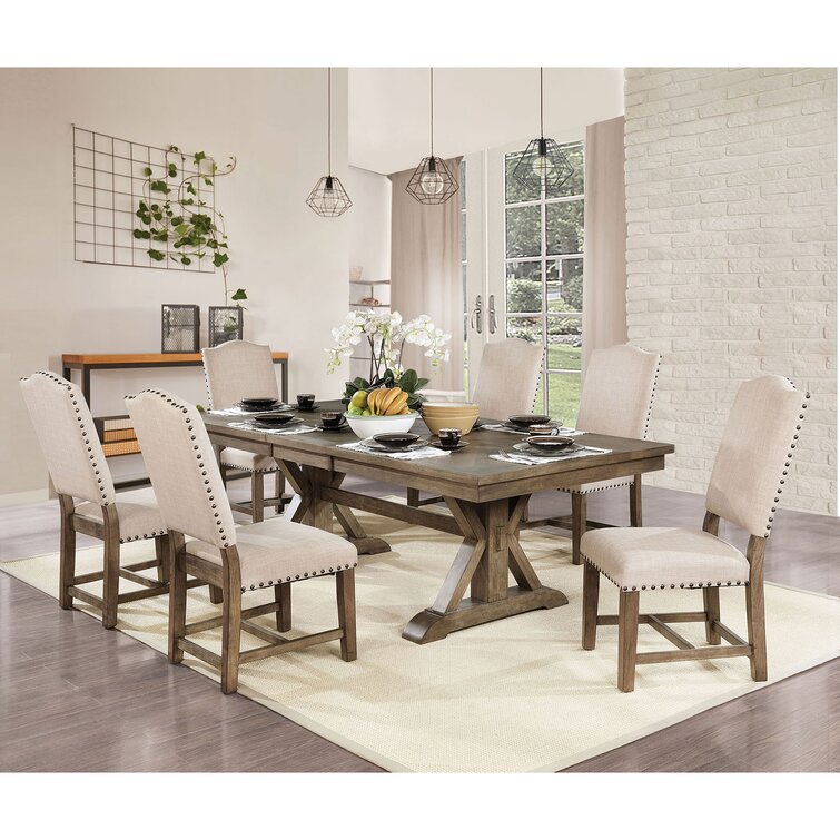 Laurel Foundry Modern Farmhouse Harless Extendable Dining Set | Wayfair