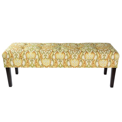 Terese Upholstered Bench Red Barrel Studio