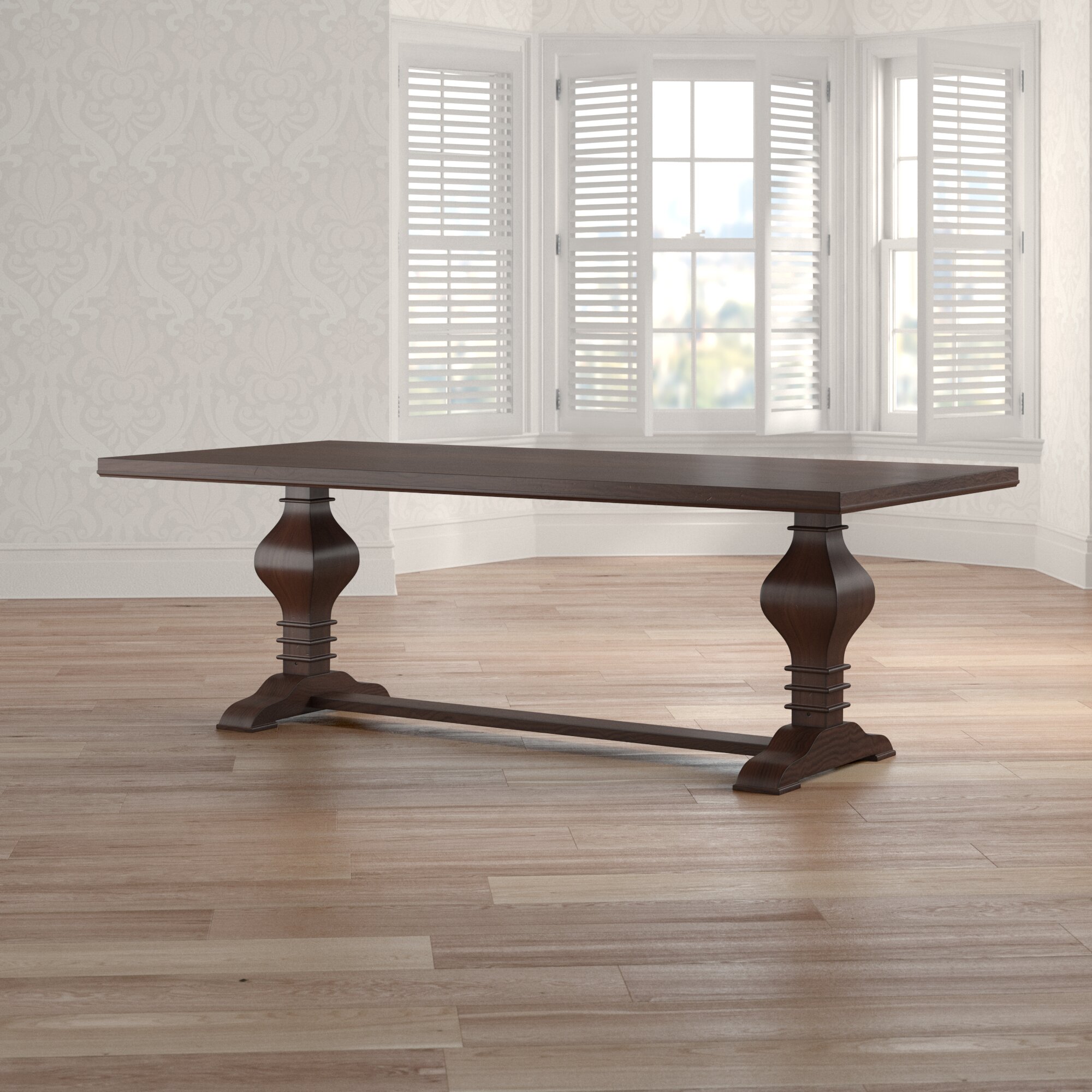 tate solid wood dining table