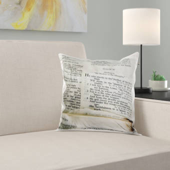 East Urban Home Photograph Of A Bible Open To Psalm 91 Marked With