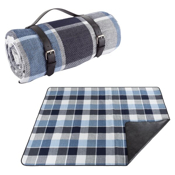 tartan waterproof picnic blanket