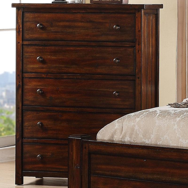 World Menagerie Winchester 5 Drawer Chest Reviews Wayfair