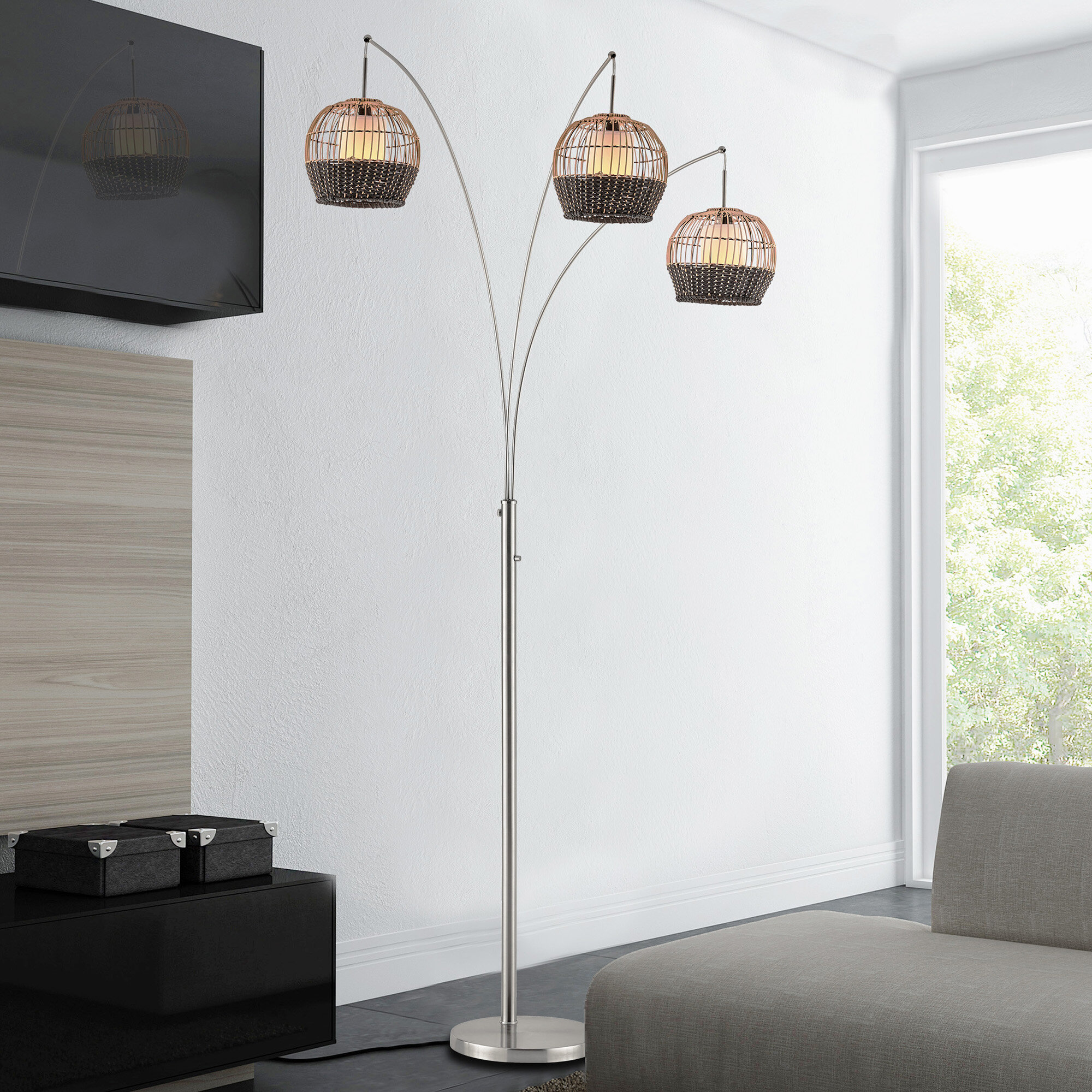 chandelier tree floor lamp