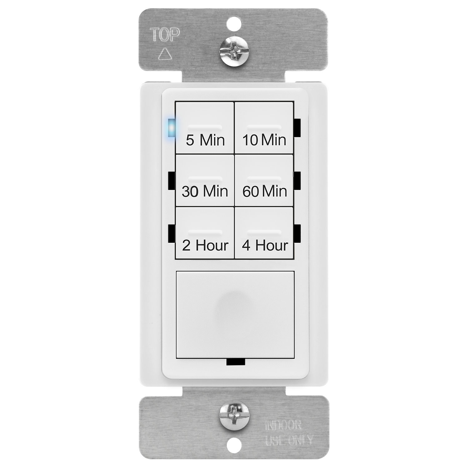 Enerlites 15Amp Single Pole Push Button Light Switch Wayfair