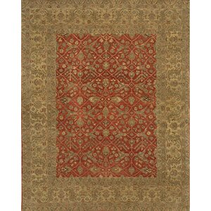 Freeland Red/Tan Area Rug