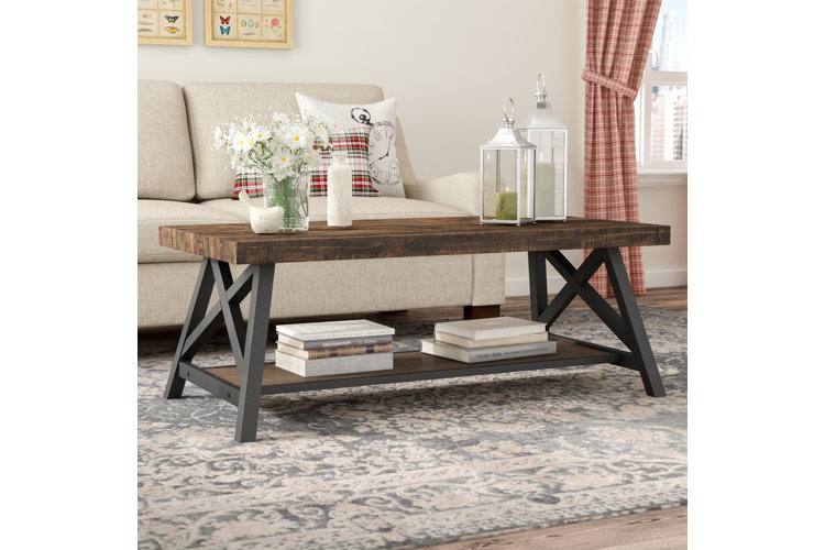 wayfair farmhouse coffee table